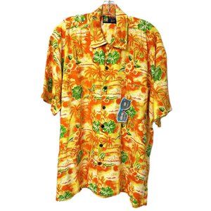 Roundy Bay Hawaiian Camp Shirt NWOT VTG